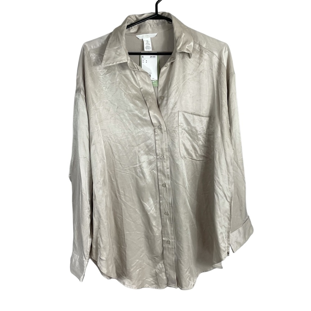 H & M chiffon blouse